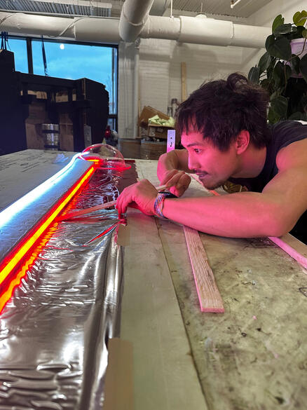 Extinction Thermometer